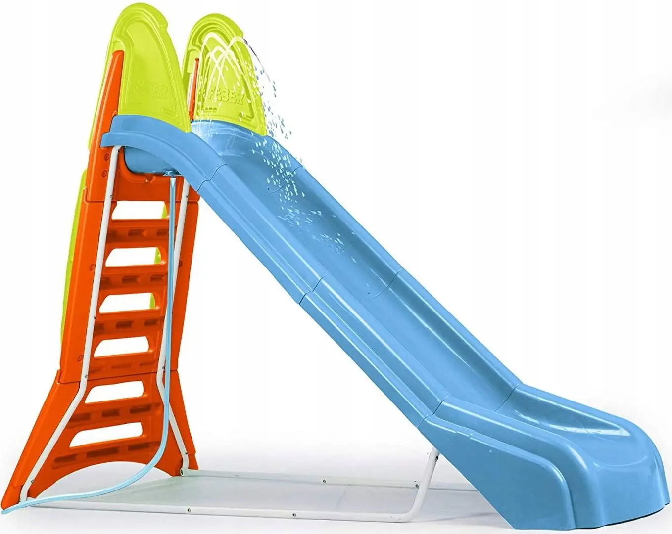 Детская горка Feber Great Garden Water 285 cm (Blue/Green/Orange)