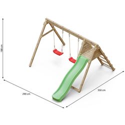 Complex de joaca Fungoo BAXY KDI (Wood) Thumb