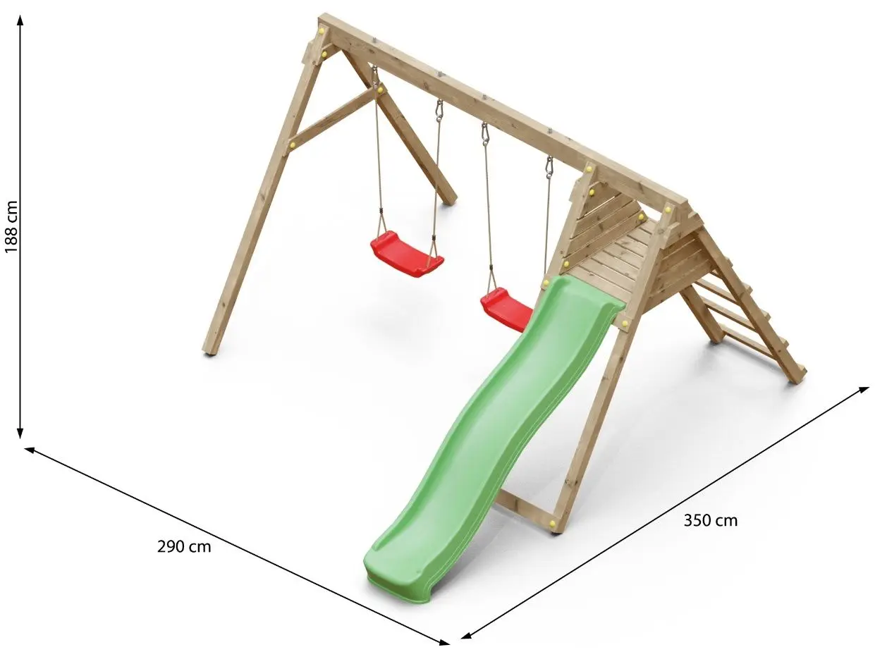 Complex de joaca Fungoo BAXY KDI (Wood)