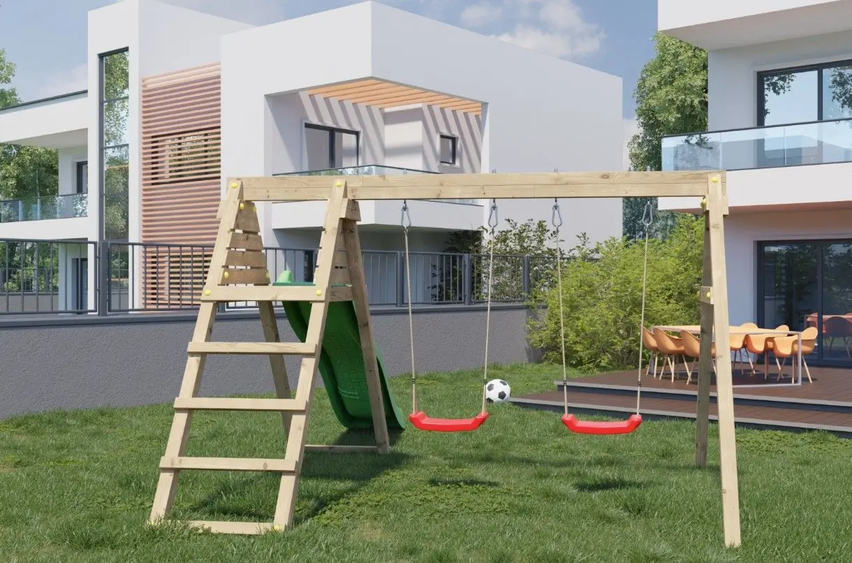 Complex de joaca Fungoo BAXY KDI (Wood)