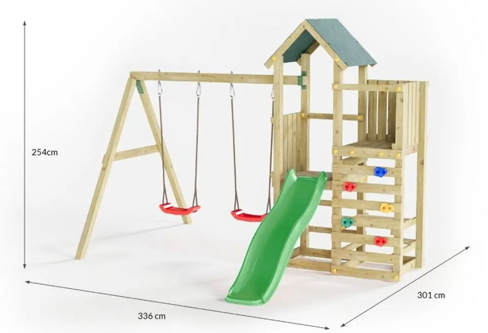 Complex de joaca Fungoo Chester KDI(Wood)