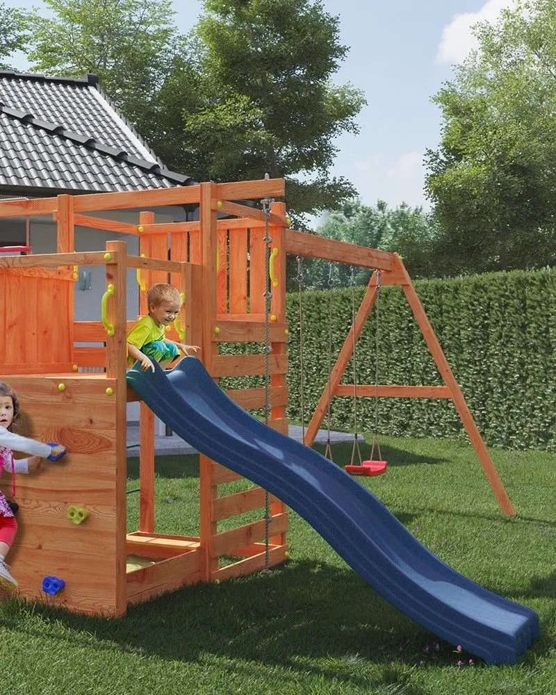 Complex de joaca Fungoo Climbing Star 2 (Wood)