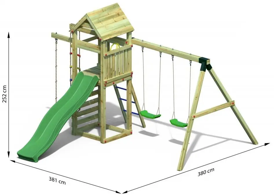Complex de joaca Fungoo Gaia T KDI (Wood)