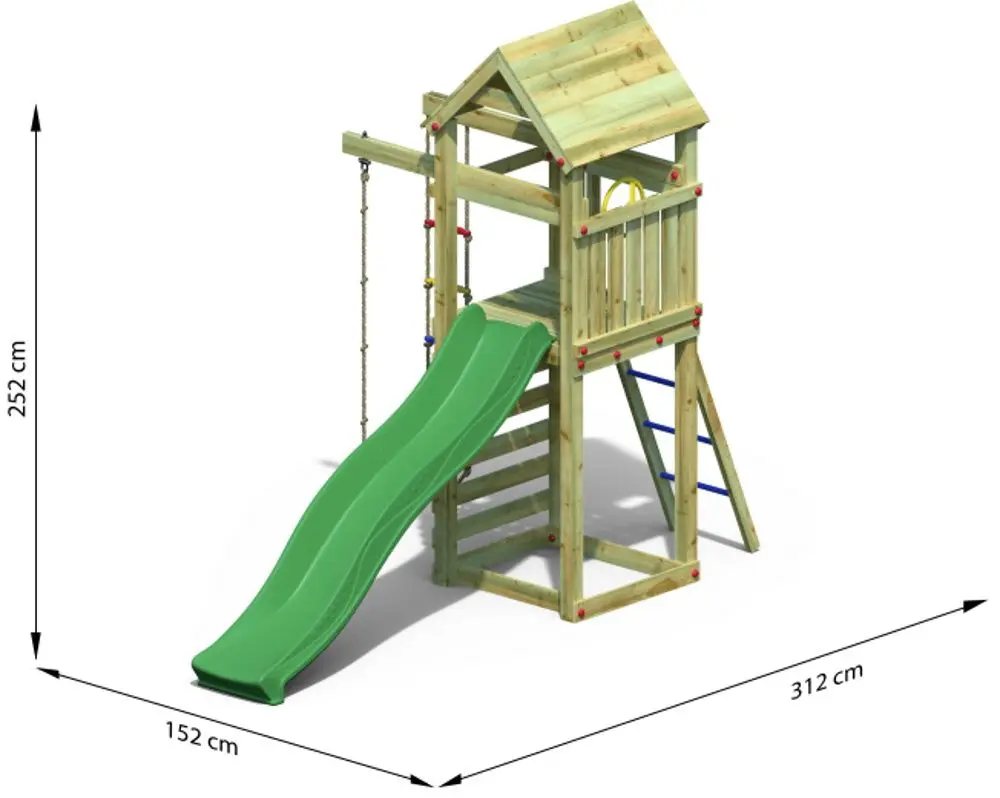 Complex de joaca Fungoo Gaia TL KDI (Wood)