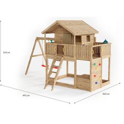 Complex de joaca Fungoo Sunshine KDI (Wood) Thumb