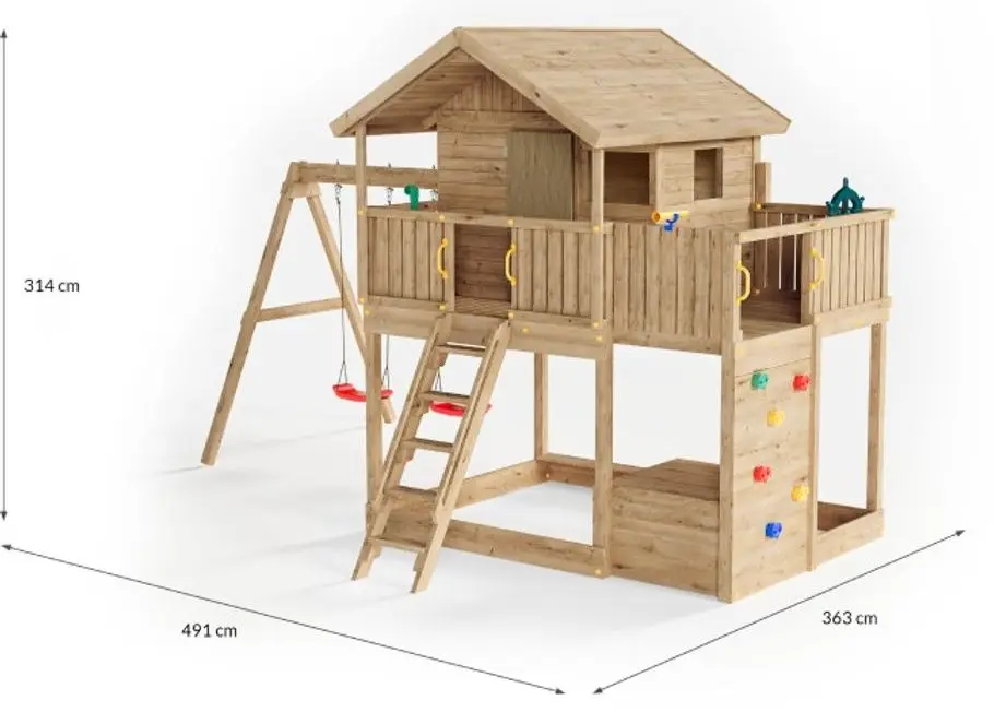 Complex de joaca Fungoo Sunshine KDI (Wood)