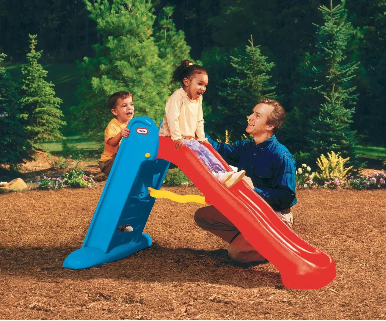 Детская горка Little Tikes Big (Red/Blue) - 3