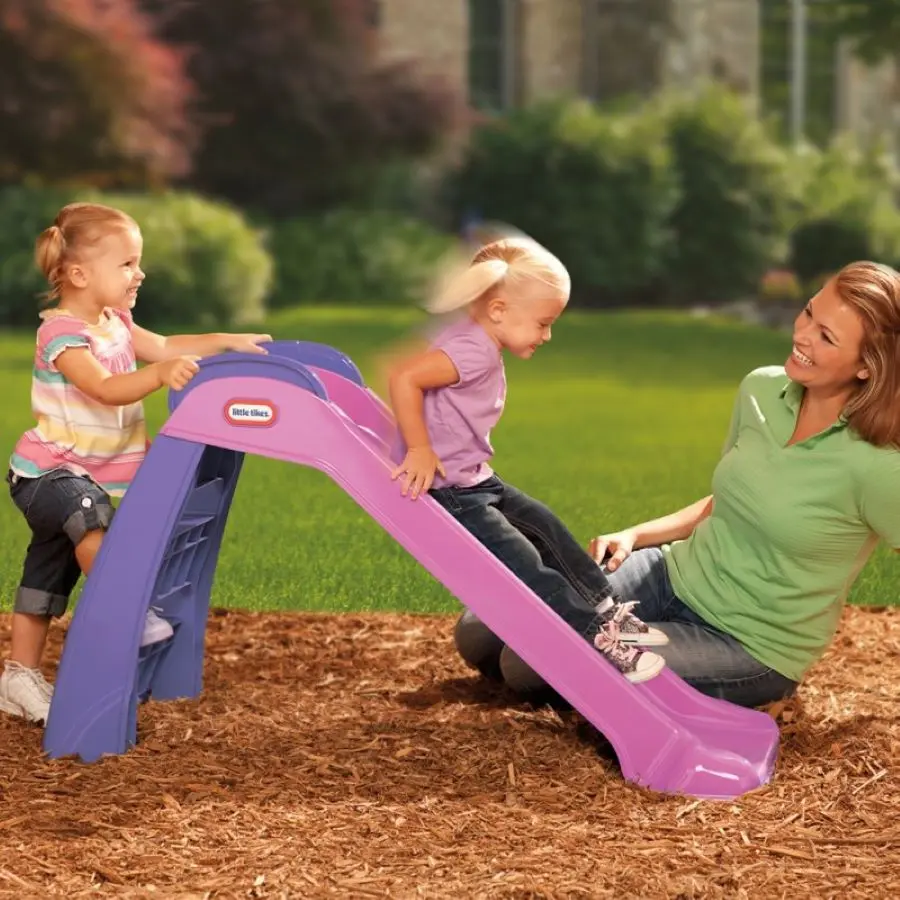 Детская горка Little Tikes First Slide (Pink/Purple) - 4