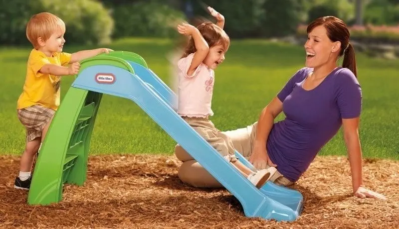 Детская горка Little Tikes LT-172403 (Blue/Green) - 2
