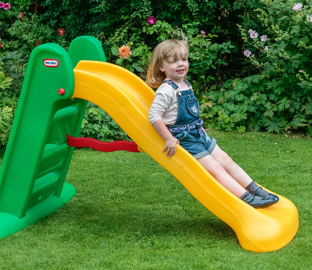 Детская горка Little Tikes Sunshine 4263 (Yellow/Green) - 3