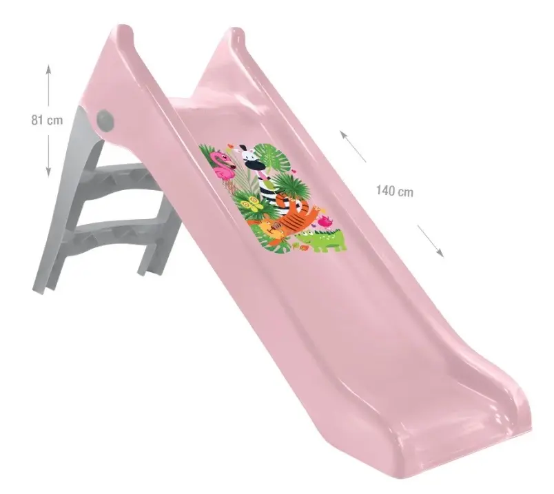 Tobogan pentru copii Mochtoys 127973 (Pastel Pink) - 3