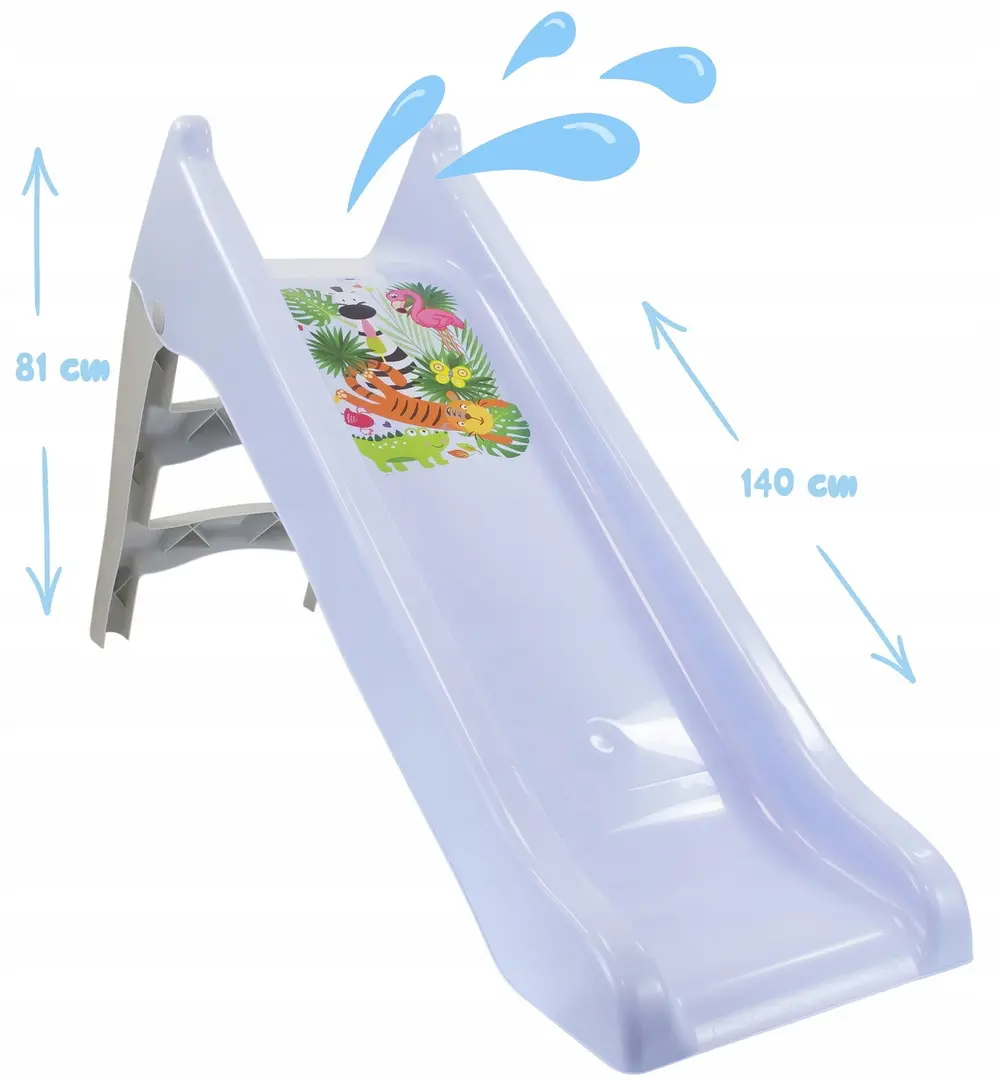 Детская горка Mochtoys 12798 (Pastel Blue) - 2