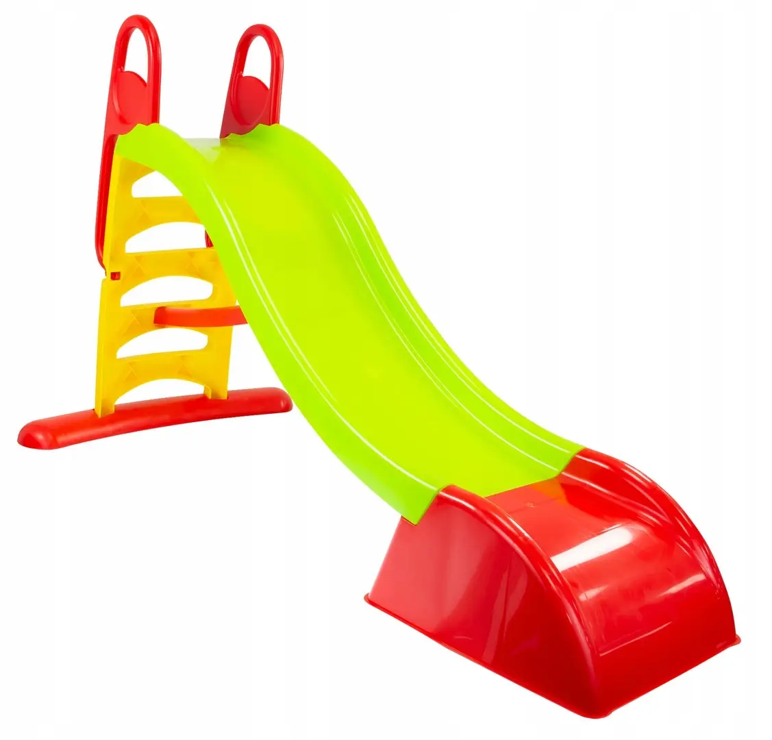 Детская горка Mochtoys XXL 12603 (Green/Red/Yellow)
