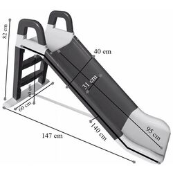 Детская горка MyKids 0140/12 (White/Grey) Thumb
