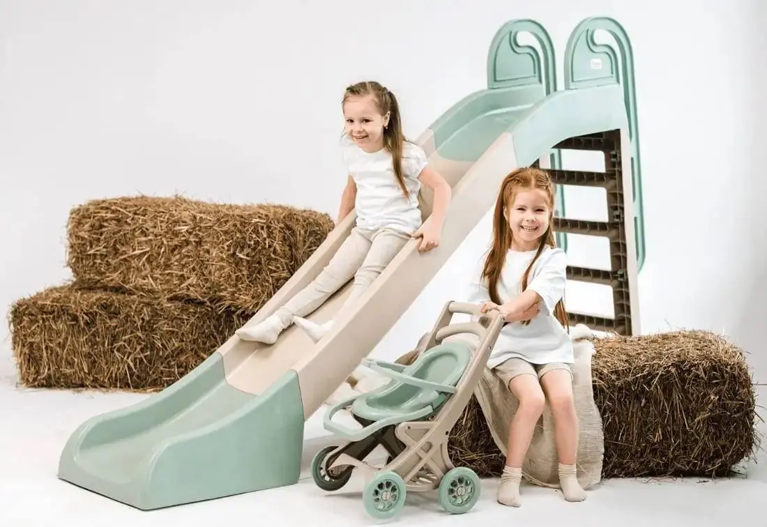 Tobogan MyKids 014550/01ECO (Beige/Turquoise)