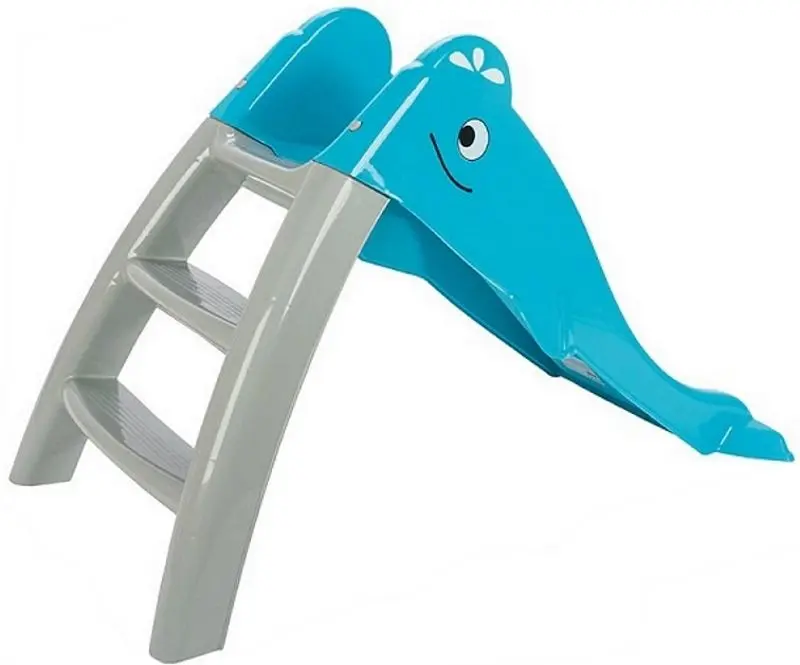 Tobogan pentru copii Pilsan Dolphin 06227 (Blue/Grey) - 2