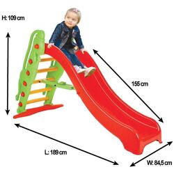 Tobogan pentru copii Pilsan Monkey 06-179 (Red/Green) Thumb