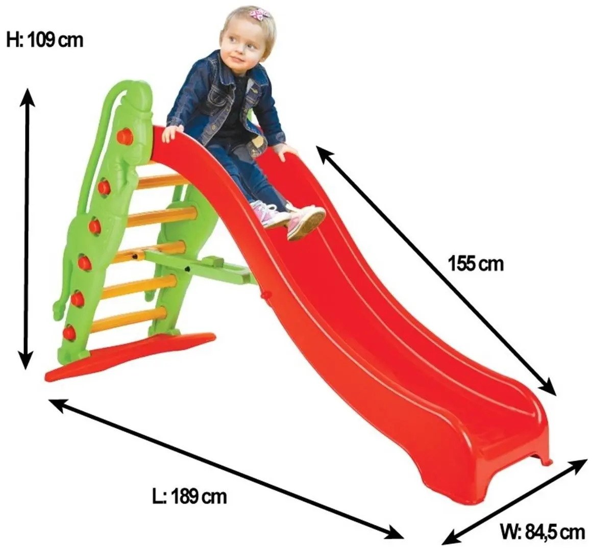 Tobogan pentru copii Pilsan Monkey 06-179 (Red/Green) - 2