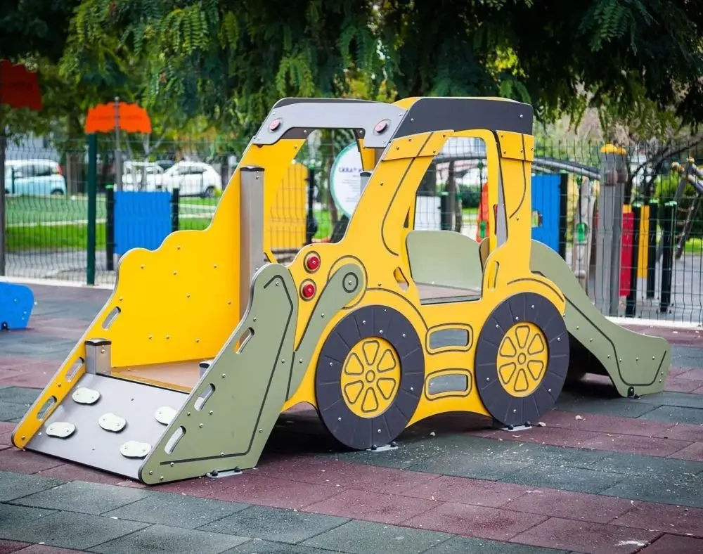 Детская горка PlayPark Excavator DS-52 (Green)