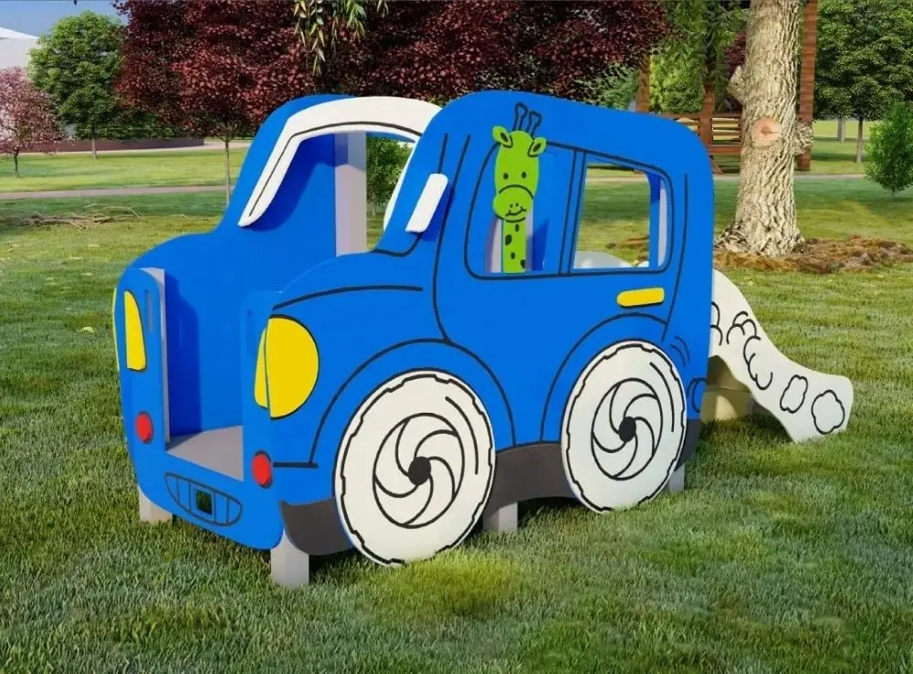 Tobogan pentru copii PlayPark Masina DS-53 (Blue)