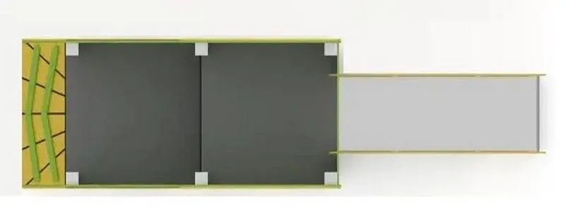 Детская горка PlayPark Tractor DS-51 (Green)