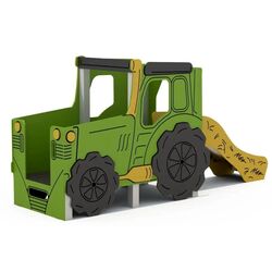 Tobogan pentru copii PlayPark Tractor DS-51 (Green)