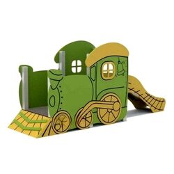 Tobogan pentru copii PlayPark Trenulet DS-54 (Green)