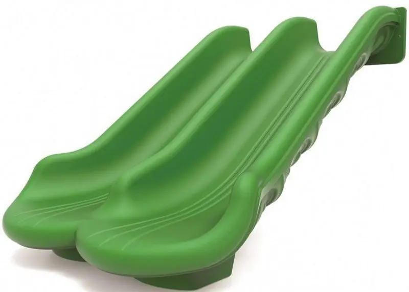 Tobogan fara scara PlayPark LLDPE-1000 dublu