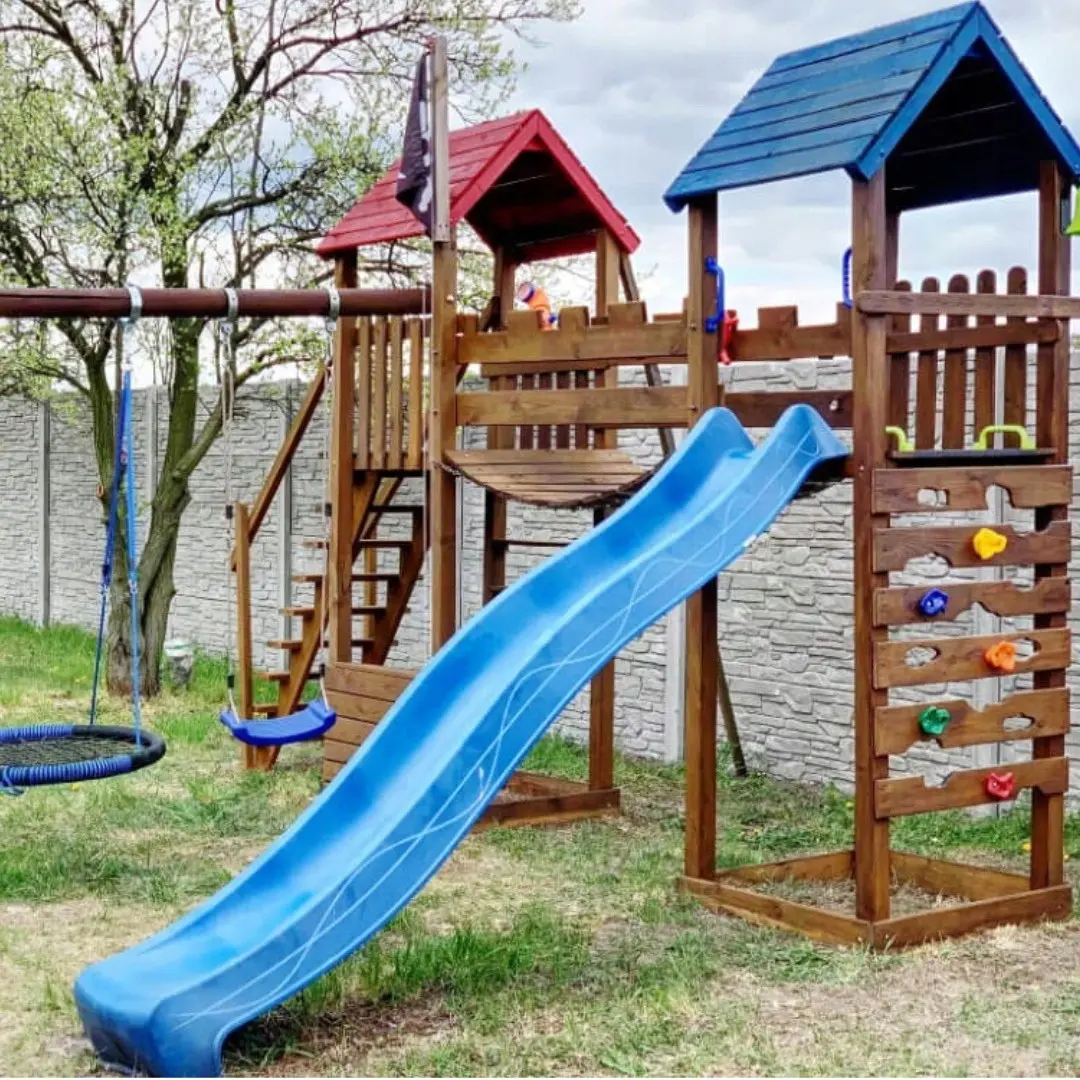 Скат горки PlayPark S-line HDPE-1500 (Blue)