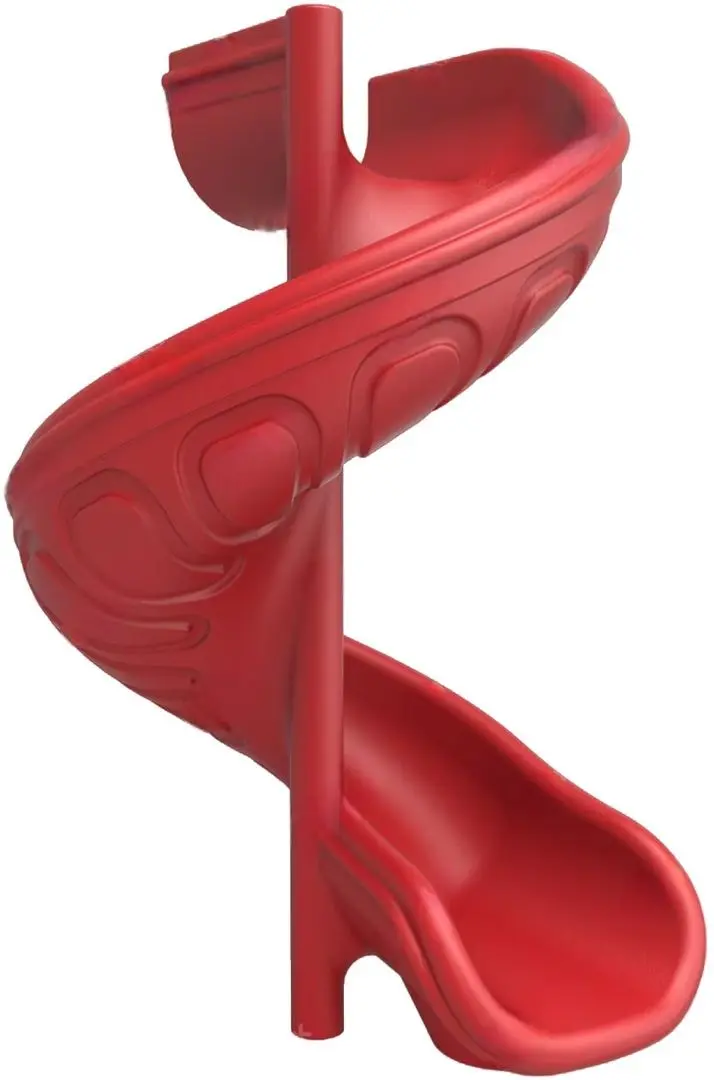 Скат горки PlayPark Spiral-2000 (Red)