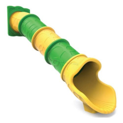 Tobogan fara scara PlayPark Tub 200 cm (Green/Yellow)