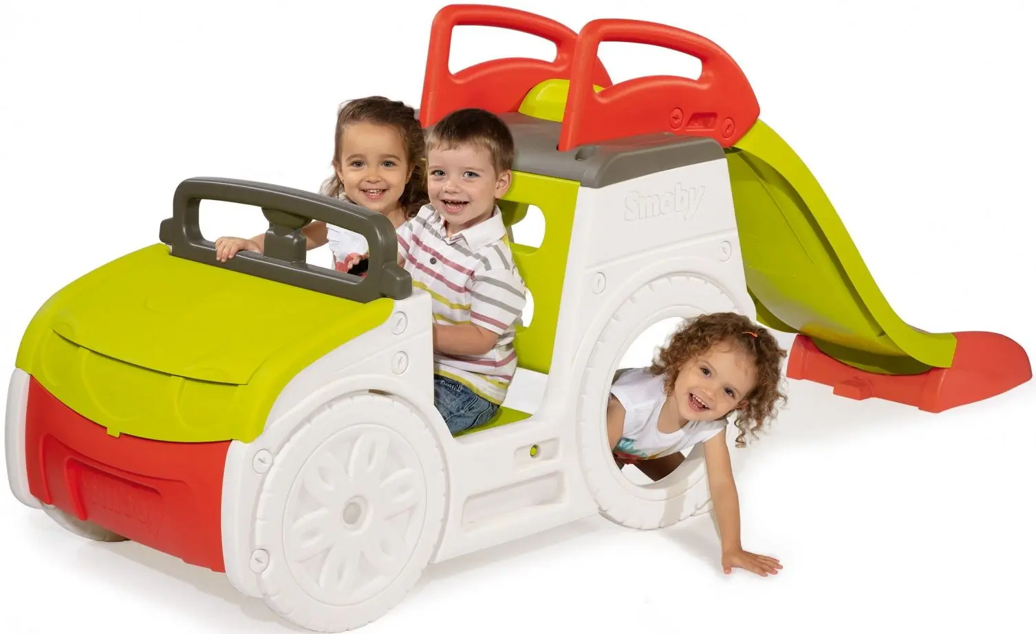 Complex de joaca Smoby Adventure Car (Yellow/Red)