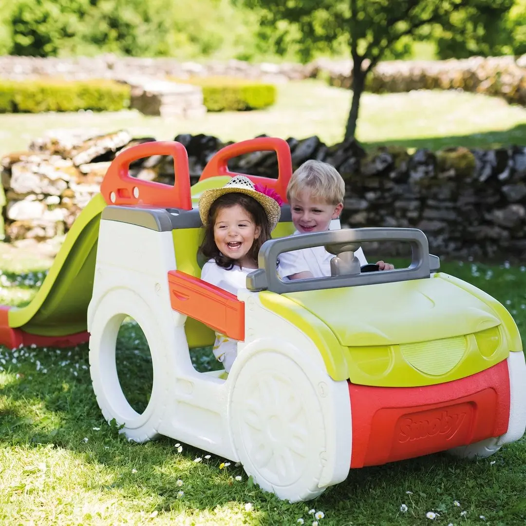 Complex de joaca Smoby Adventure Car (Yellow/Red)