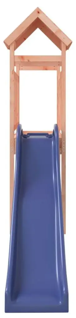 Tobogan pentru copii VidaXL 3155865 (Blue/Natural) - 3