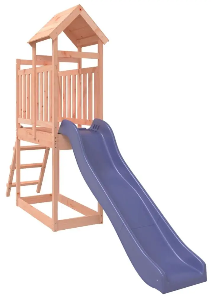 Tobogan pentru copii VidaXL 3155865 (Blue/Natural)