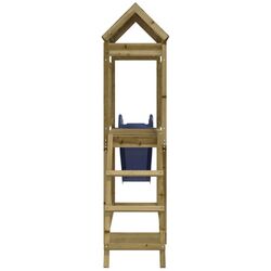 Tobogan pentru copii VidaXL 3155866 (Blue/Natural) Thumb