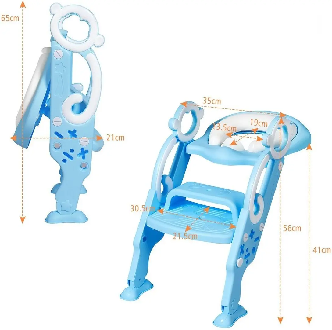 Reductor WC cu scarita Costway BB5486BL (Blue/White)