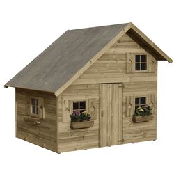 Casuta pentru joaca 4iQ Amelia Dom000066 (Wood) Thumb