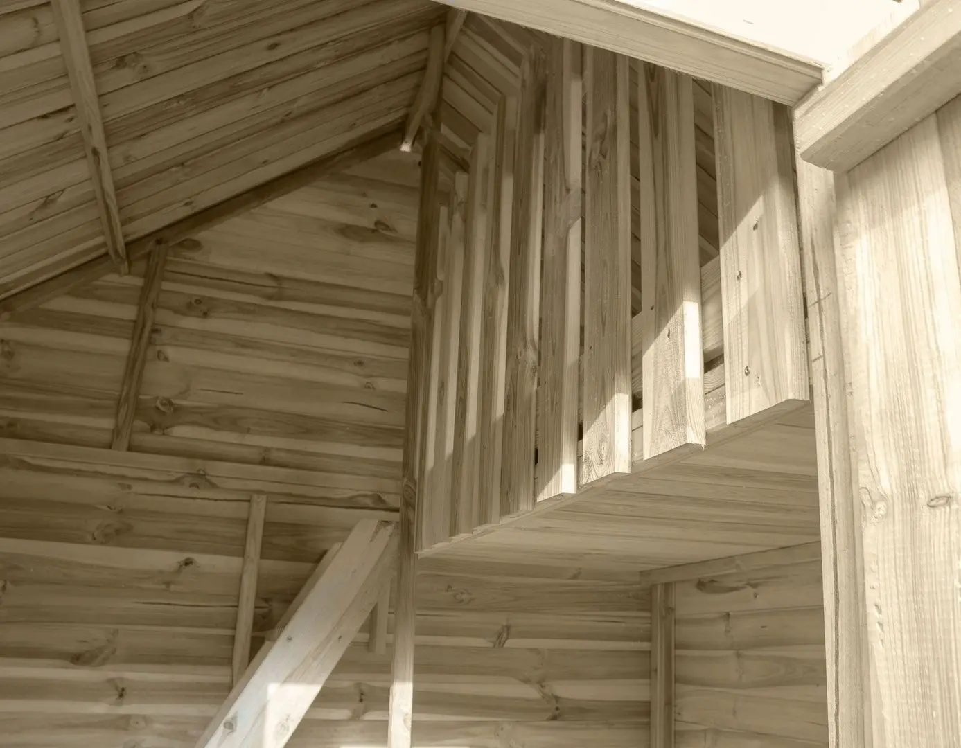 Casuta pentru joaca 4iQ Amelia Dom000066 (Wood)