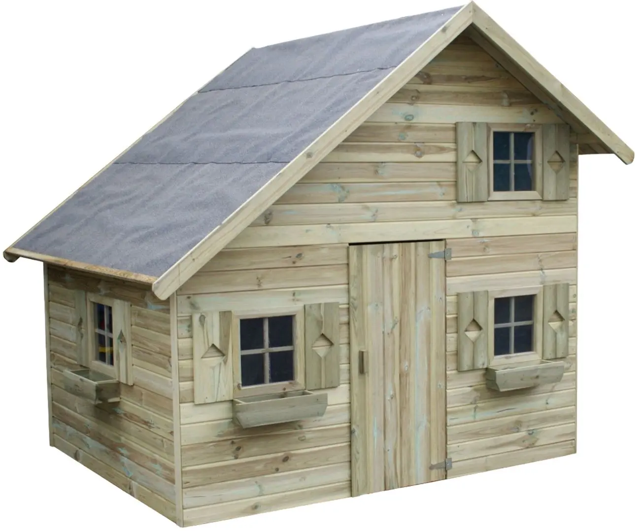 Casuta pentru joaca 4iQ Amelia Dom000066 (Wood)