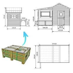 Complex pentru joaca 4iQ Ela Dom000001 (Wood) Thumb