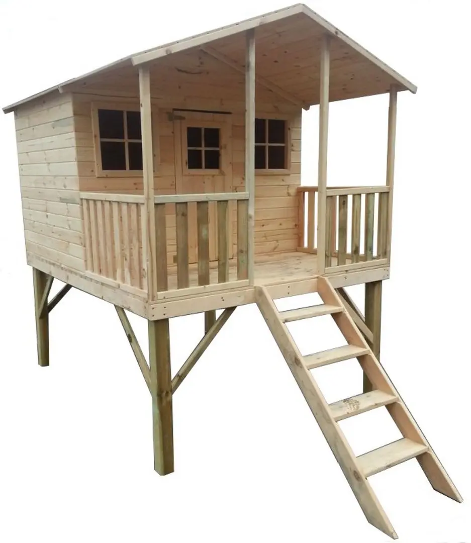 Complex de joaca 4iQ Gucio Dom000002 (Wood)