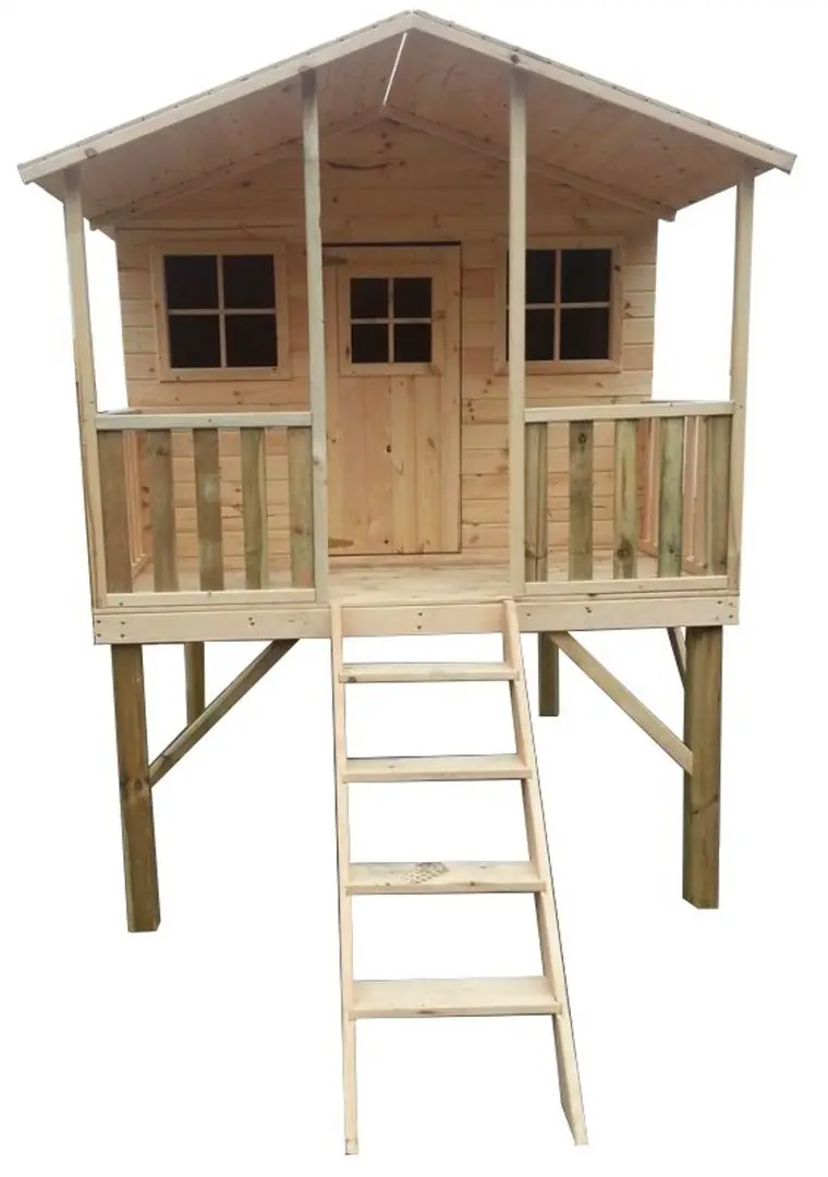 Complex de joaca 4iQ Gucio Dom000002 (Wood)