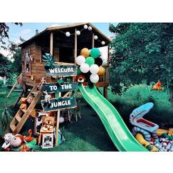 Complex de joaca 4iQ Gucio Dom000002 (Wood) Thumb