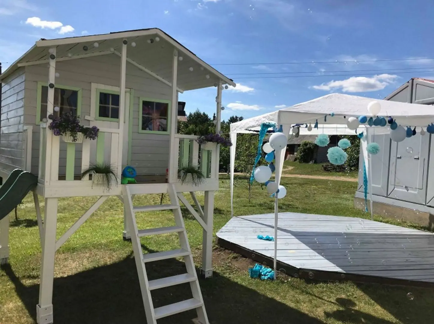 Complex de joaca 4iQ Gucio Dom000002 (Wood)