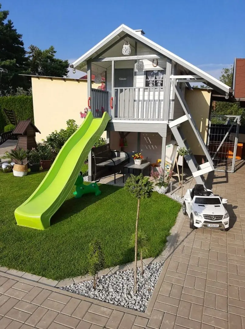 Complex pentru joaca 4iQ Jerzyk 000446 (Wood)