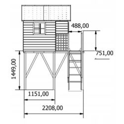 Complex pentru joaca 4iQ Jerzyk 000446 (Wood) Thumb