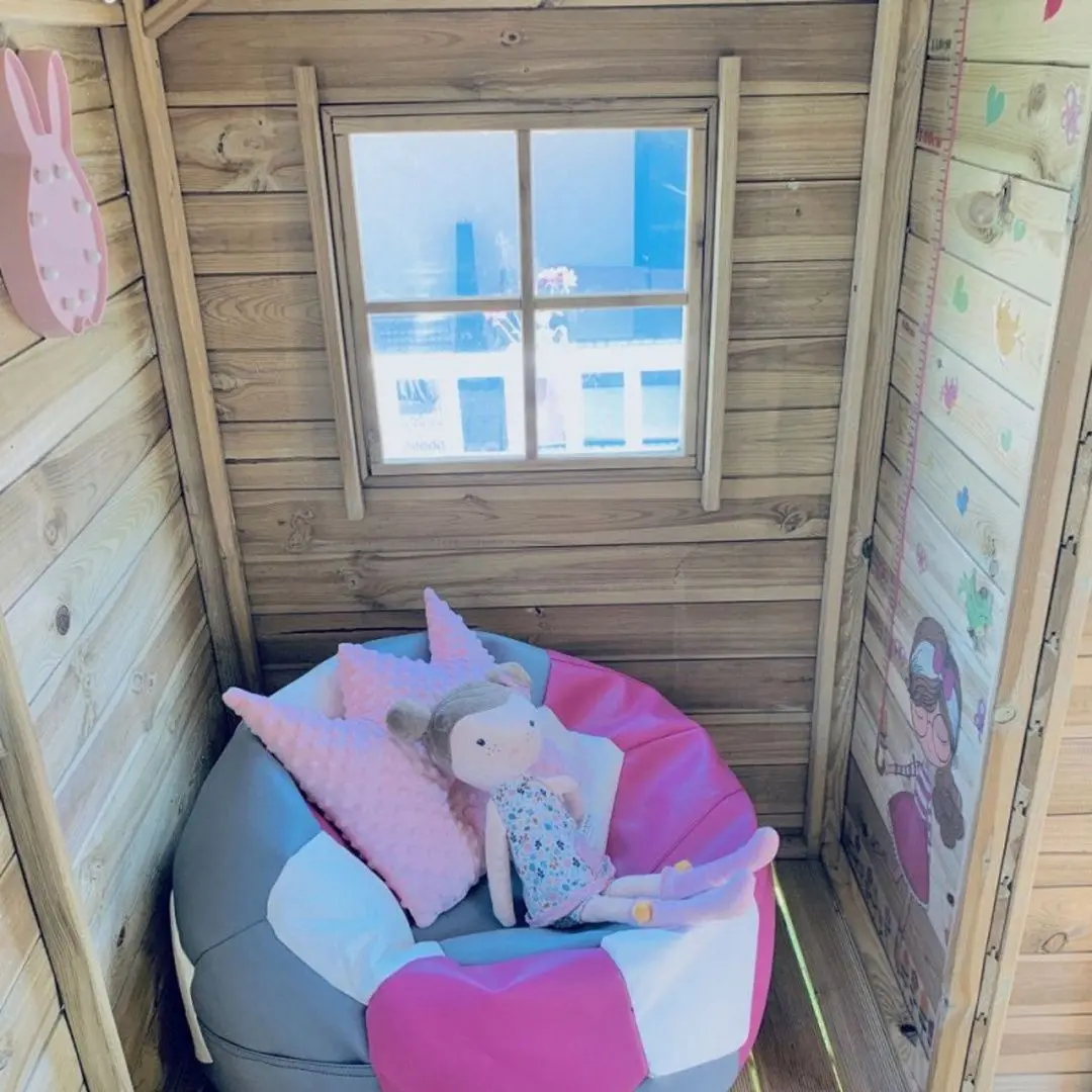 Complex de joaca 4iQ Jerzyk Dom000003 (Wood)