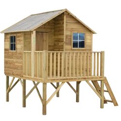 Complex de joaca 4iQ Jerzyk Dom000003 (Wood)