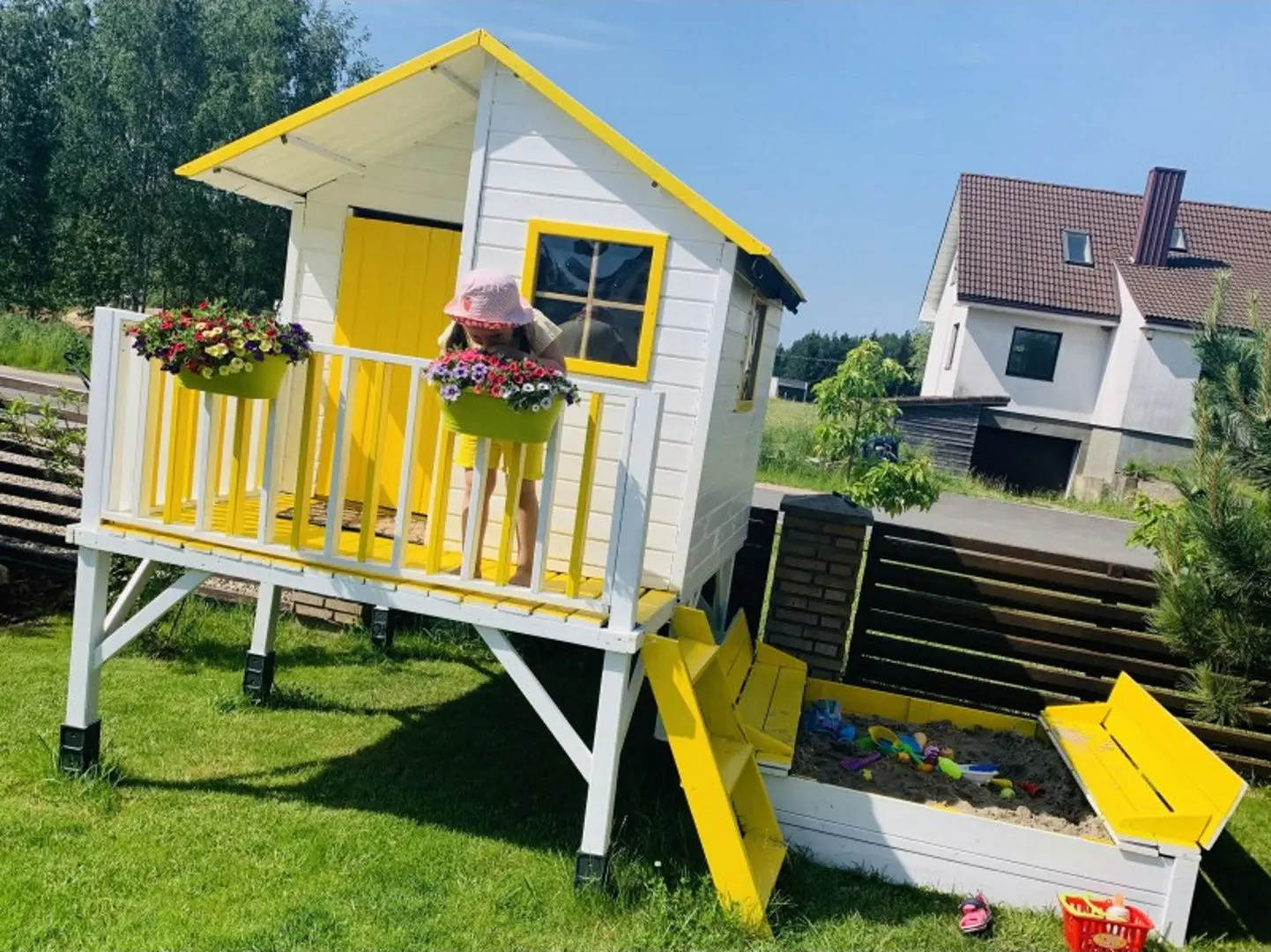 Complex de joaca 4iQ Jerzyk Dom000003 (Wood)